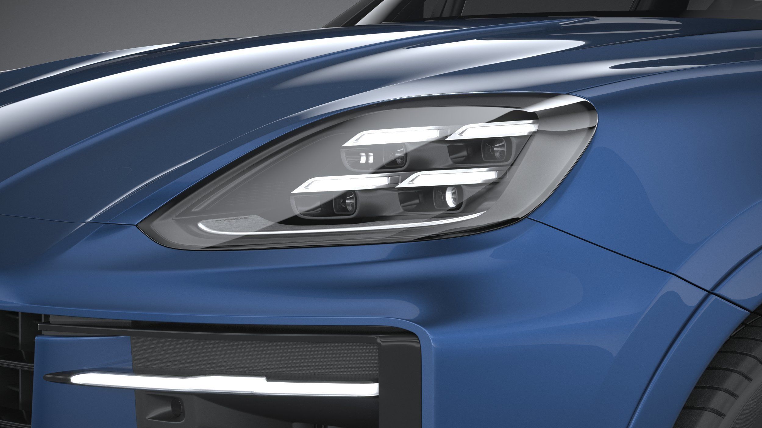 Porsche Cayenne S Coupe 2024 3D model_14