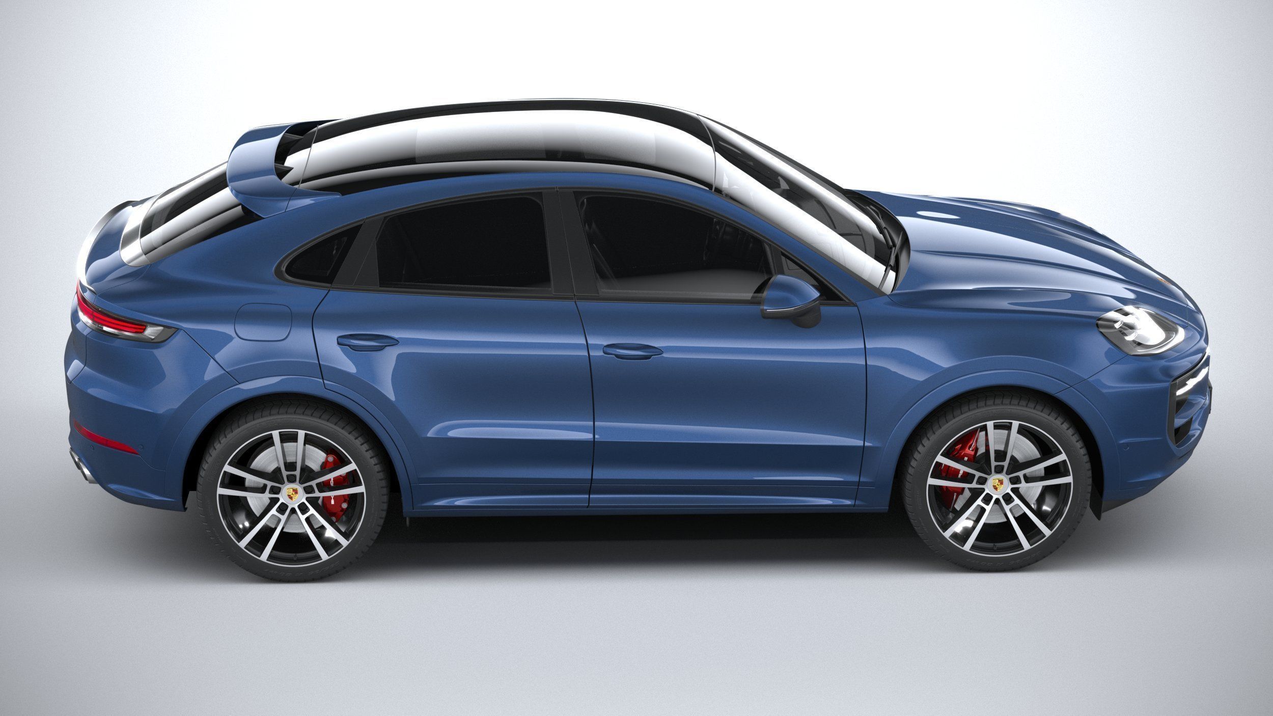 Porsche Cayenne S Coupe 2024 3D model_11