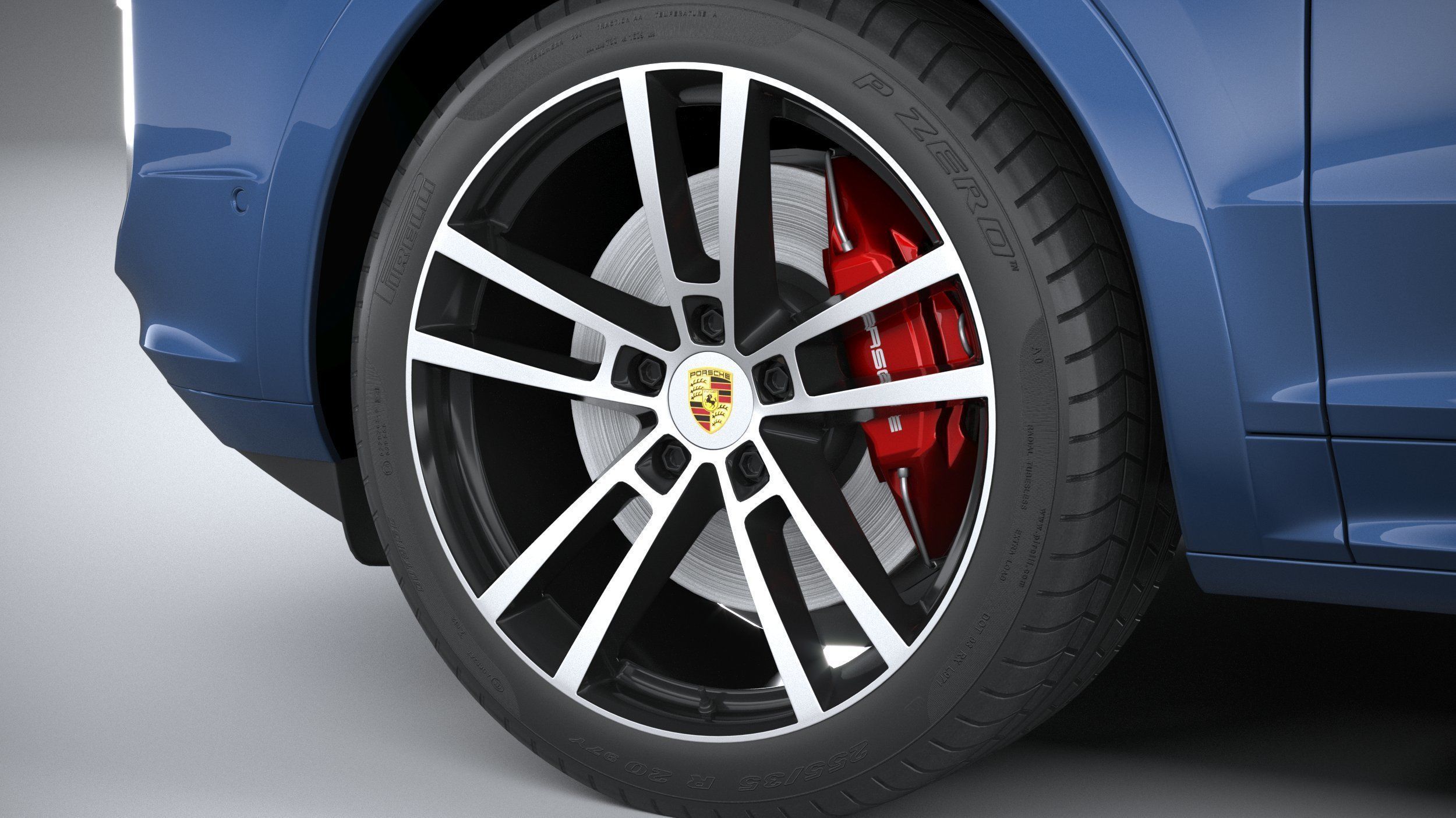 Porsche Cayenne S Coupe 2024 3D model_16