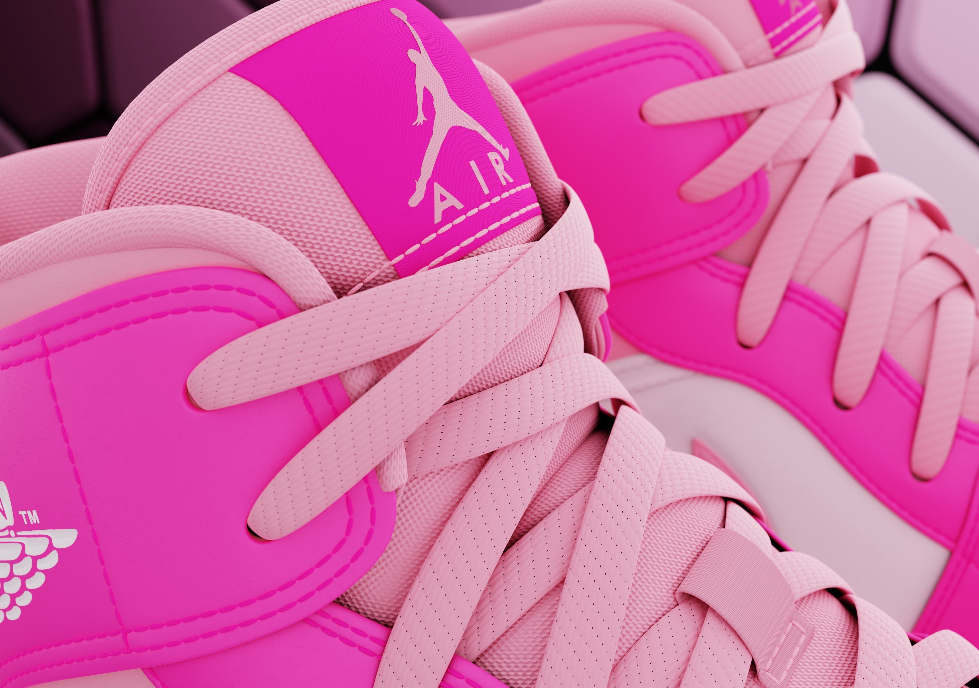 Air Jordan 1 Mid 3D model_36