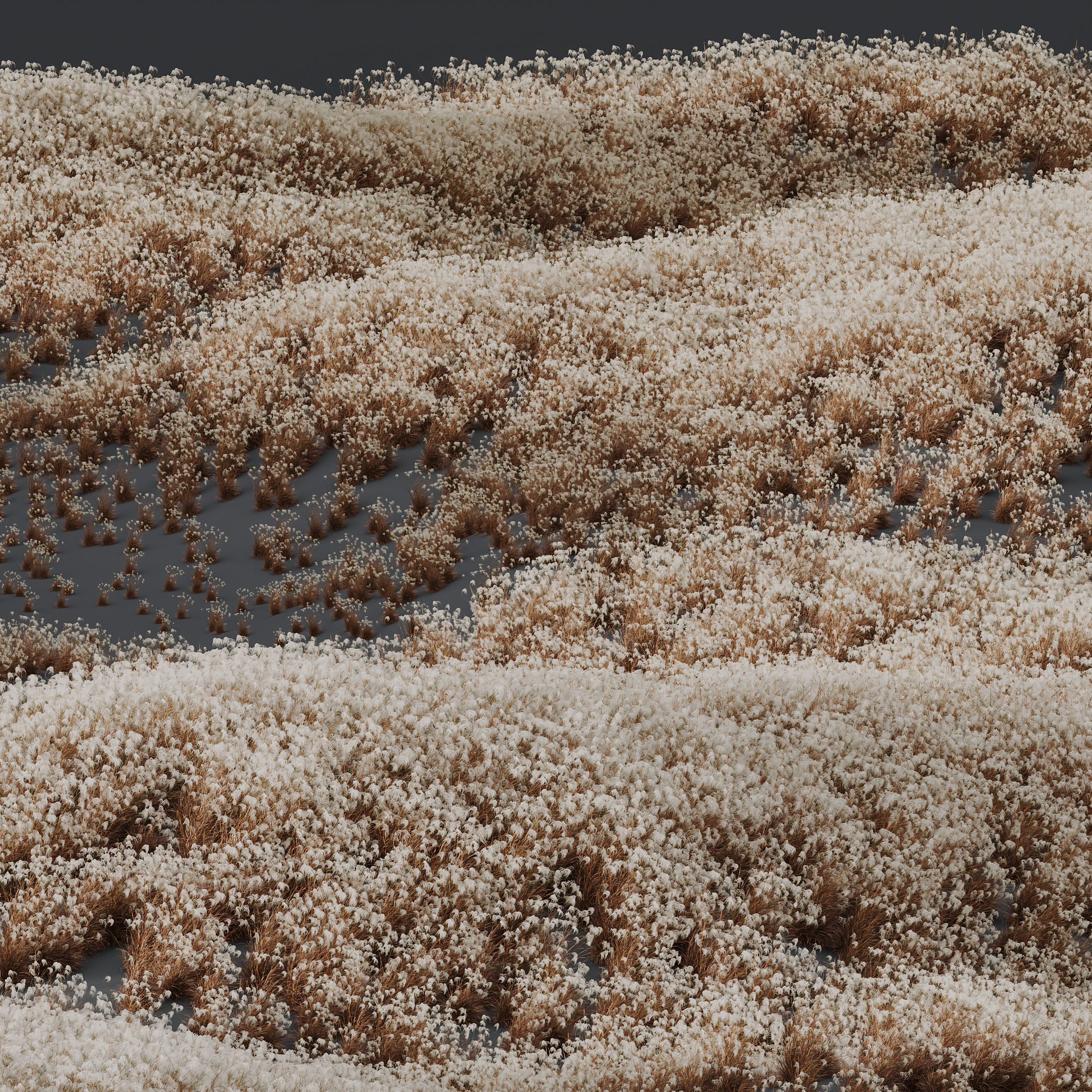 80 Different SETS Of Grass and Bush SET VOL08 3D Model Collection_257