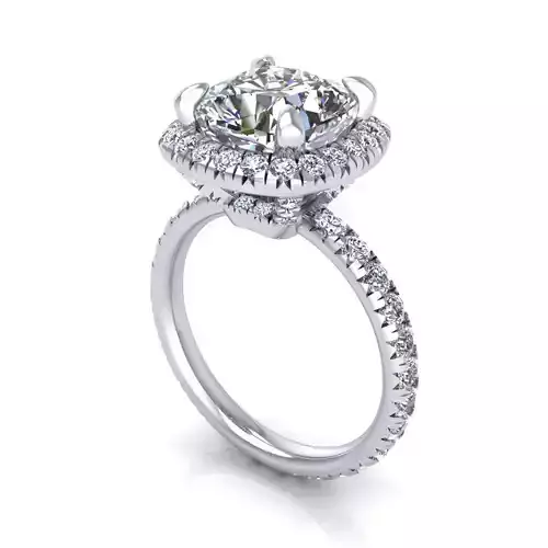 Pav Engagement Ring R1