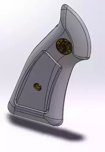 Smith and Wesson Grip Stl 3D print model