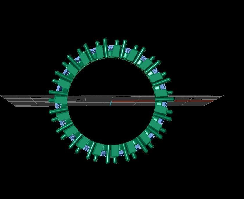 diamond ring 3D print model_2