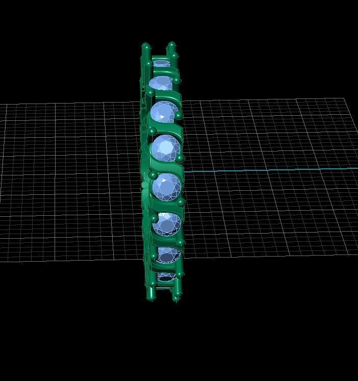 diamond ring 3D print model_1