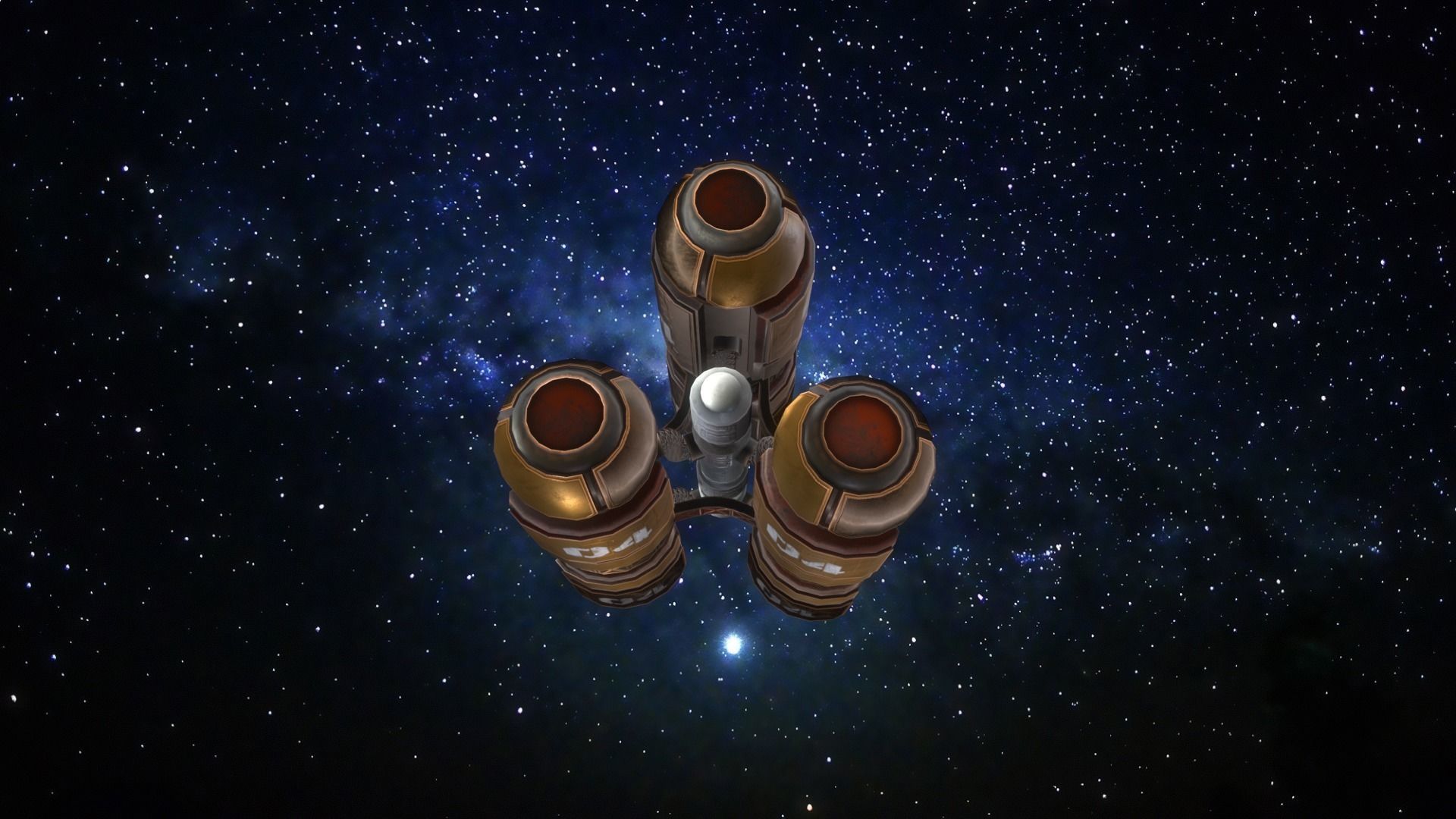 SCI-FI Tube Fuel Prop Space Low-poly 3D model_3