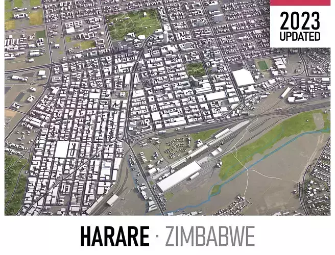 Harare - 3D City