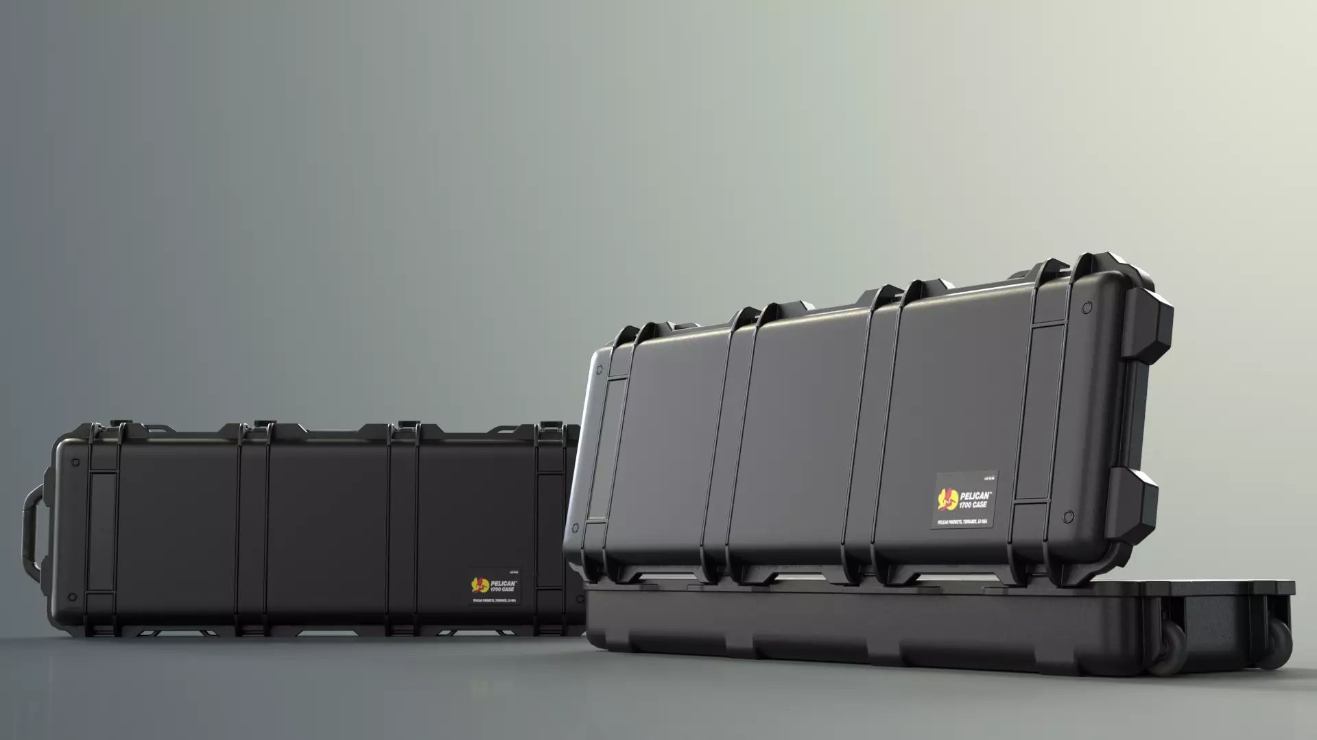 Rifle Case Box Free 3D model