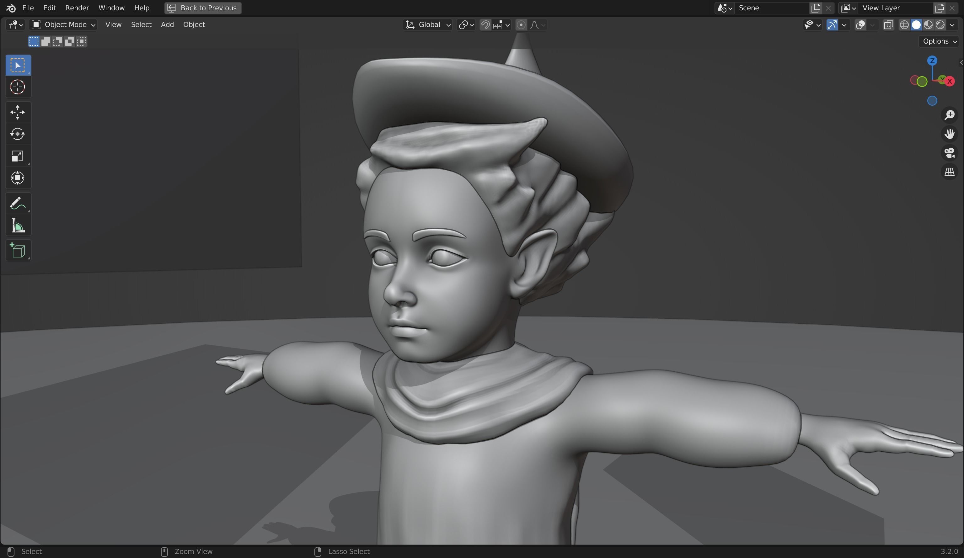 Peter Wheat 3D Rigged Model 3D model_10