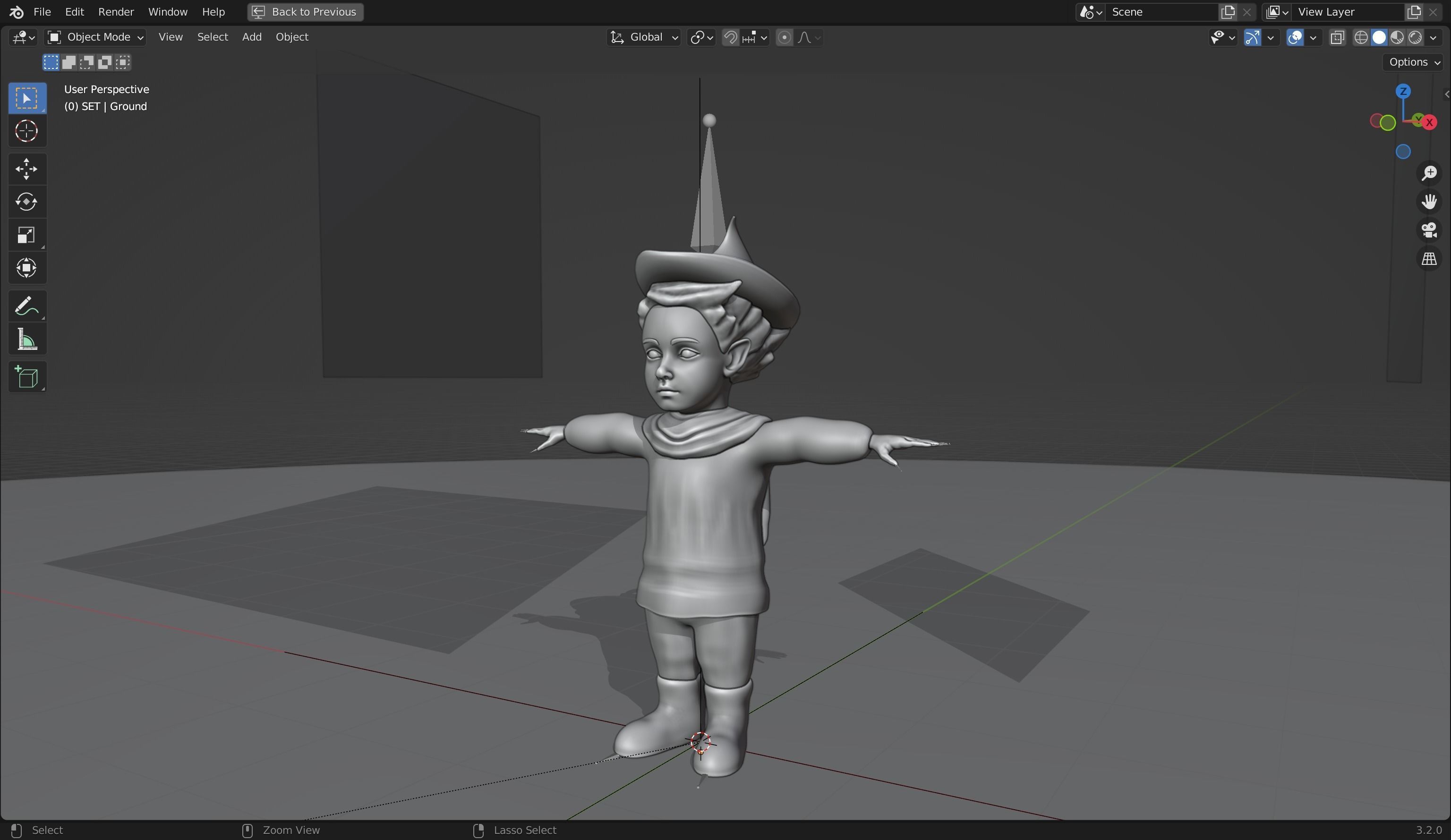 Peter Wheat 3D Rigged Model 3D model_12