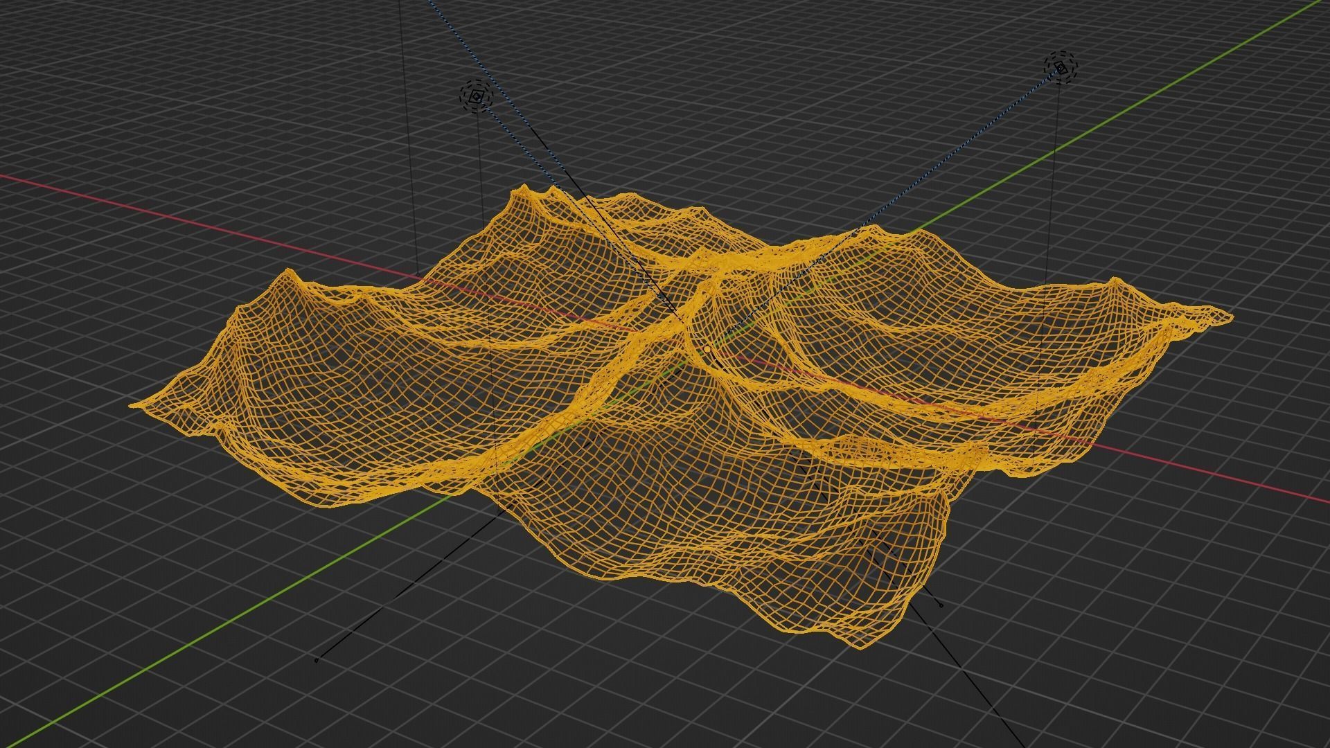 Ocean - made in Blender Low-poly 3D model_62