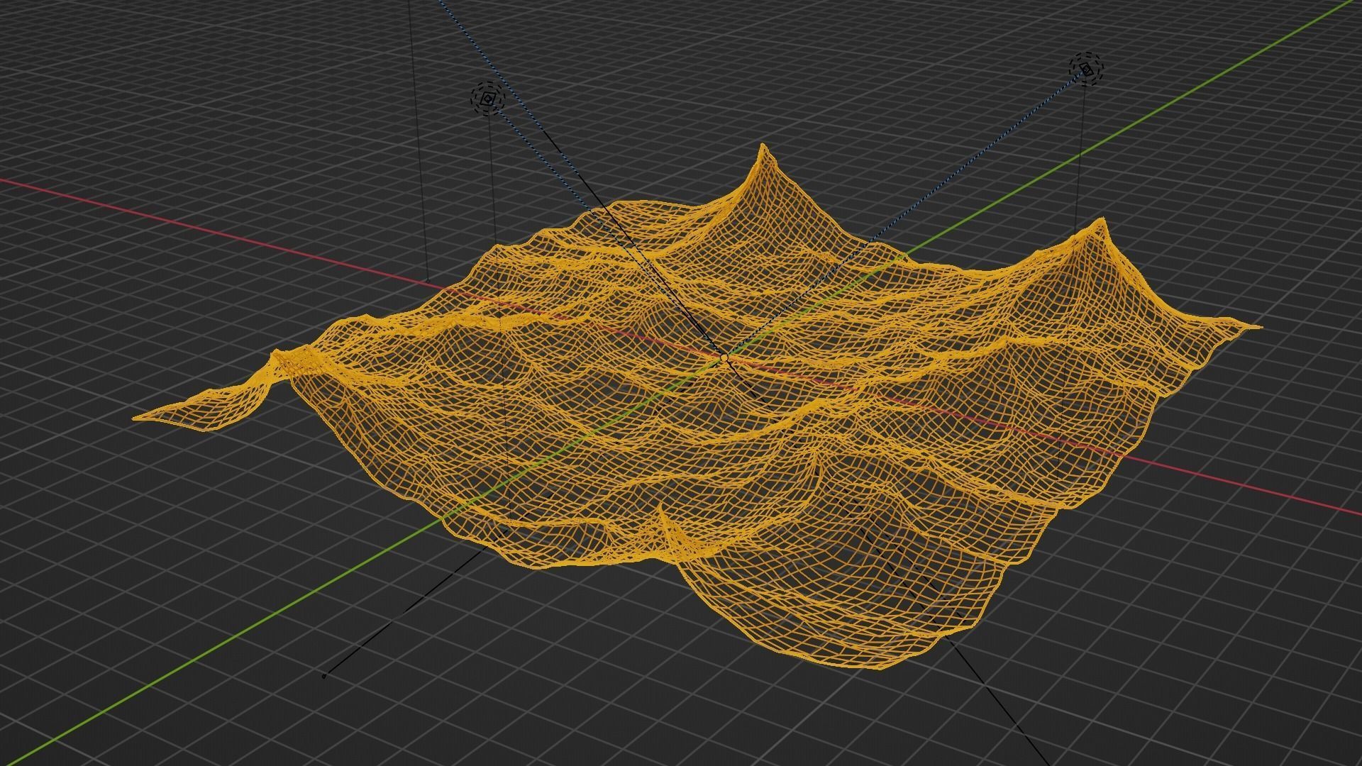 Ocean - made in Blender Low-poly 3D model_58