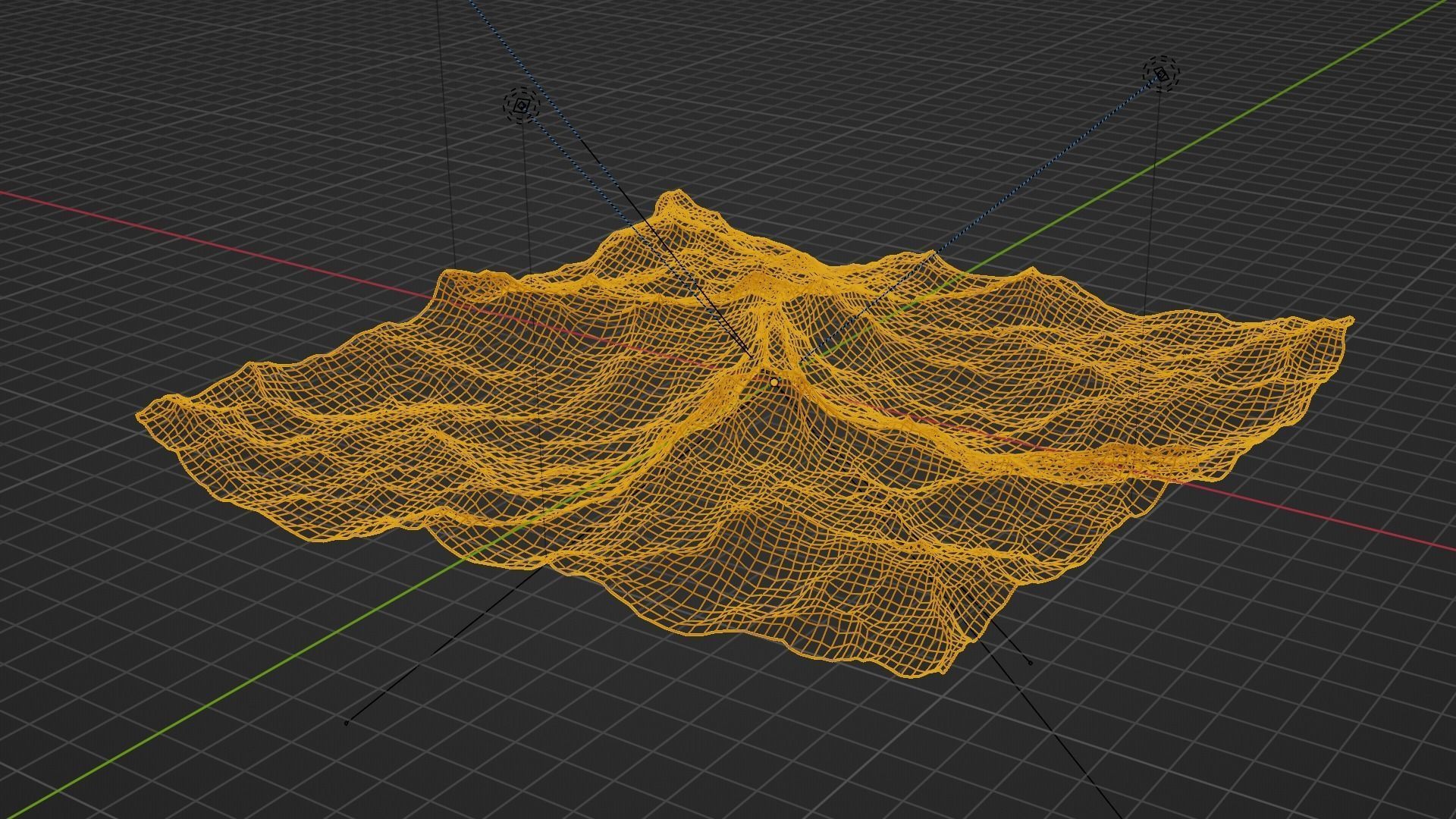 Ocean - made in Blender Low-poly 3D model_69