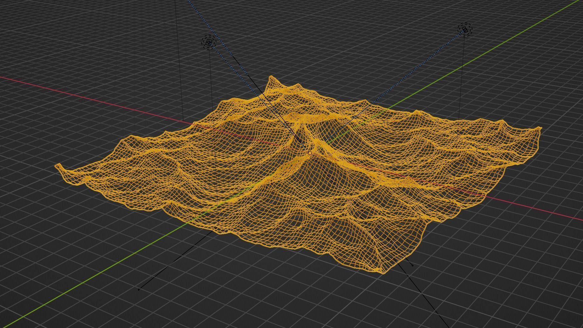 Ocean - made in Blender Low-poly 3D model_68