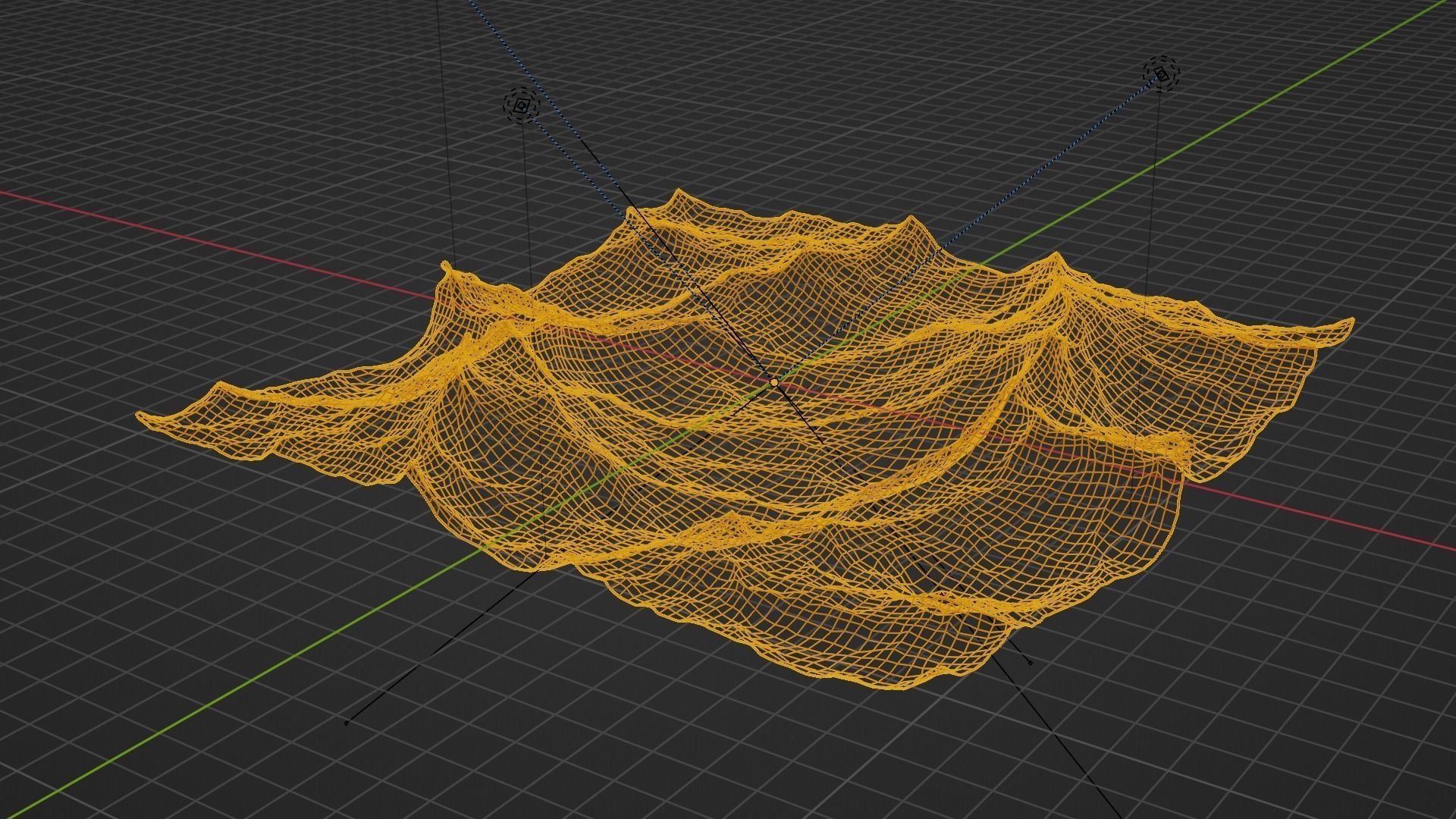 Ocean - made in Blender Low-poly 3D model_65