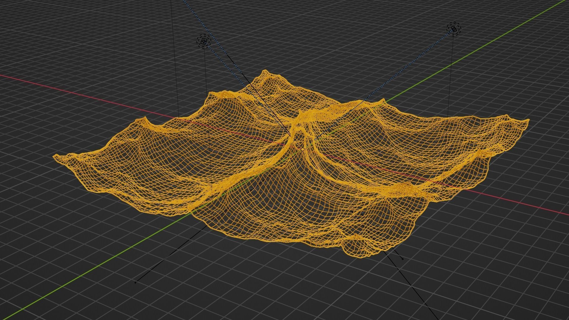 Ocean - made in Blender Low-poly 3D model_63