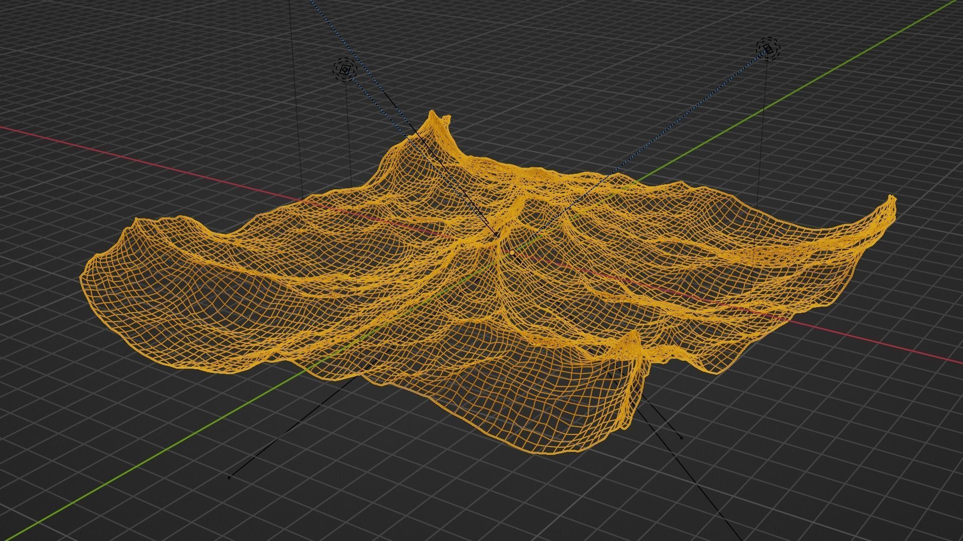 Ocean - made in Blender Low-poly 3D model_56