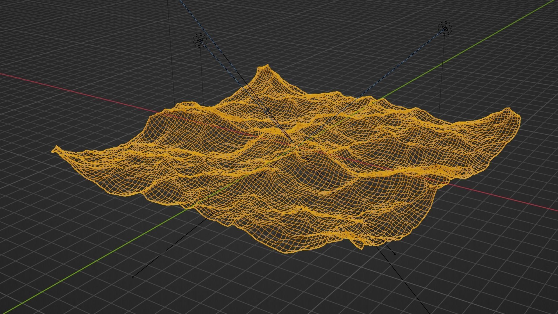 Ocean - made in Blender Low-poly 3D model_64