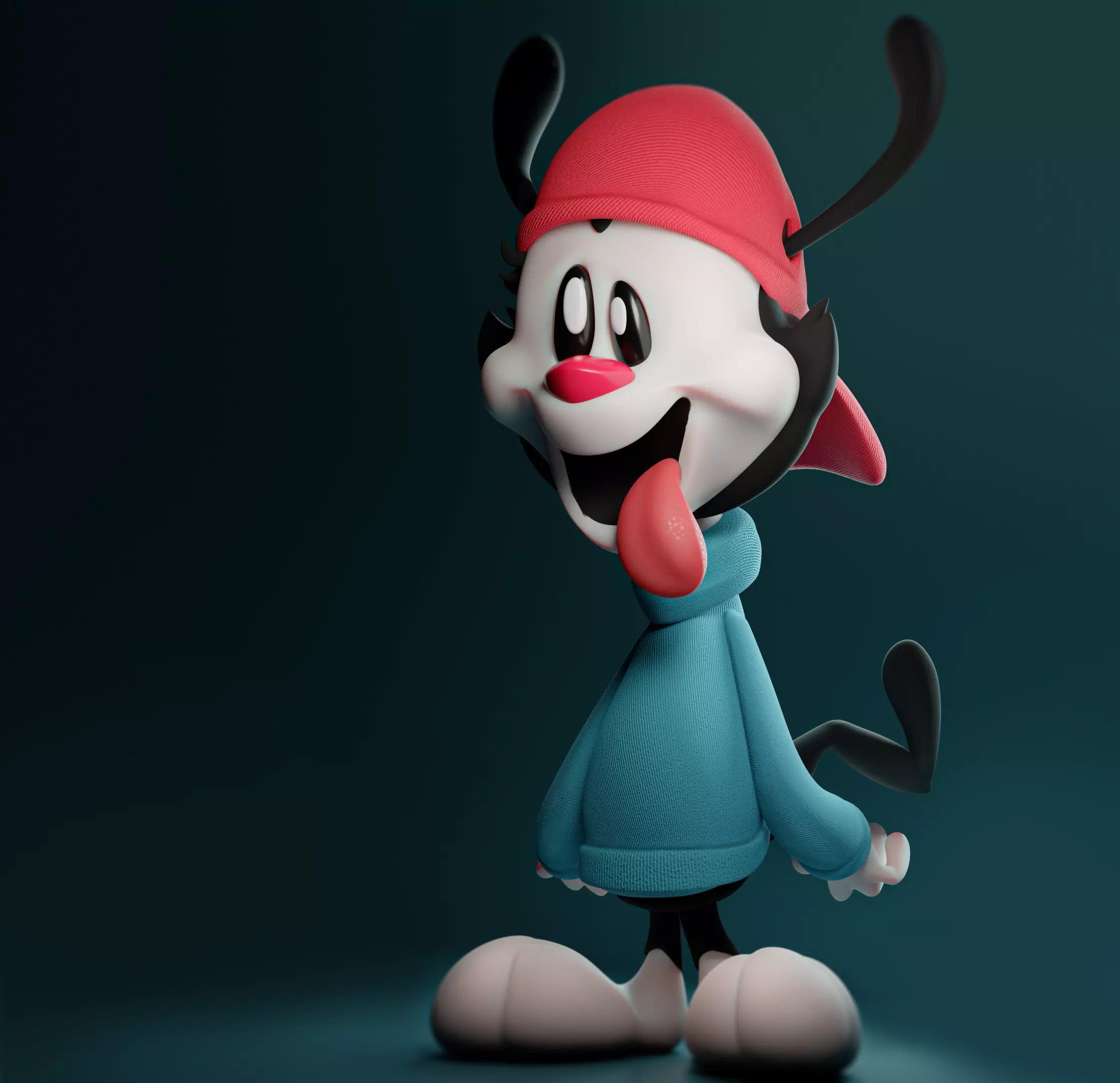 Wakko Character From Animaniacs 3D model