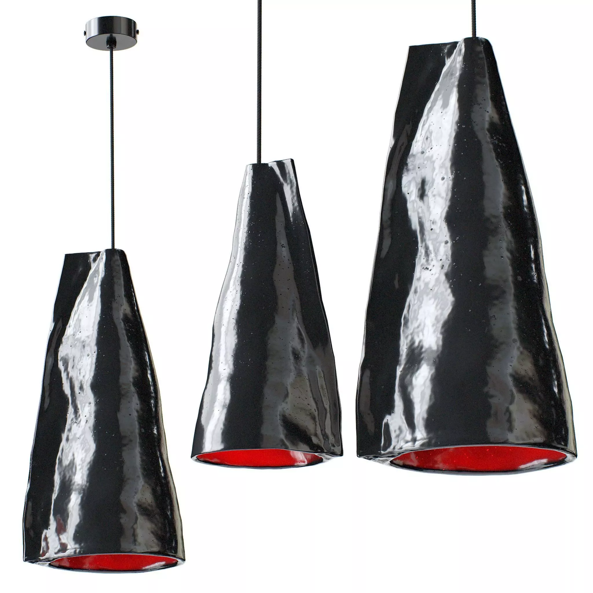 Tayga Design Crusta Pendant Lamp 3D model