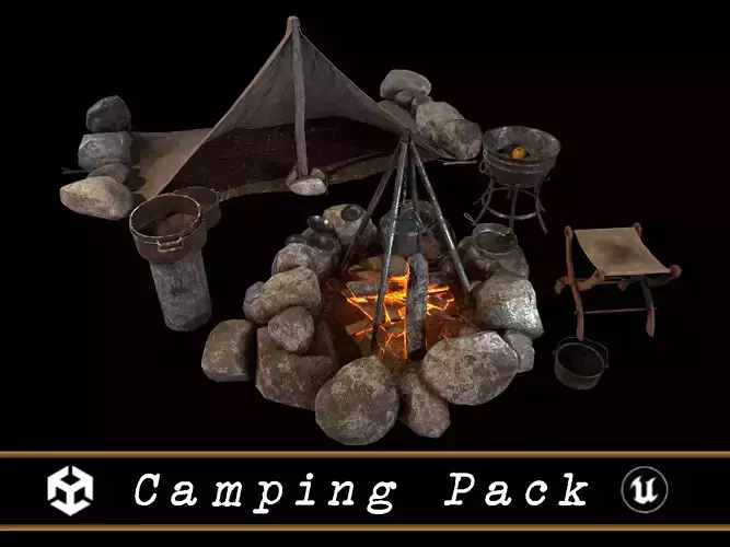 Medieval Outdoors Camping Pack 