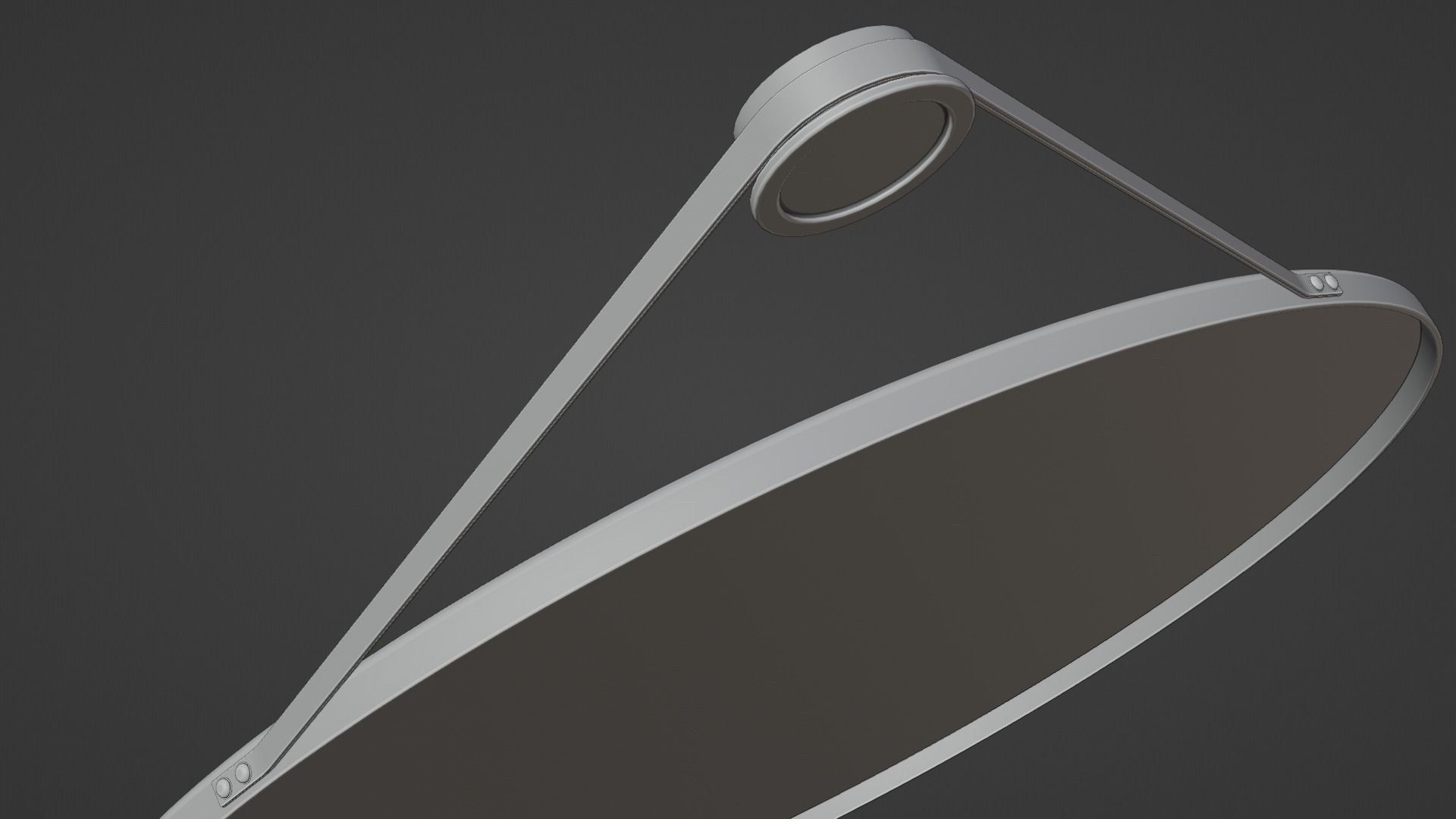 Modern mirror 1 3D model_2