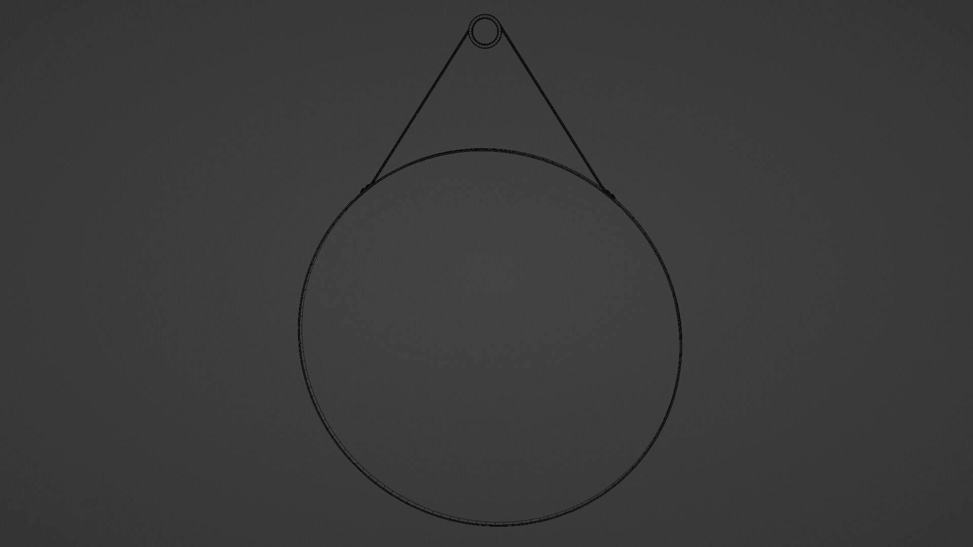 Modern mirror 1 3D model_3