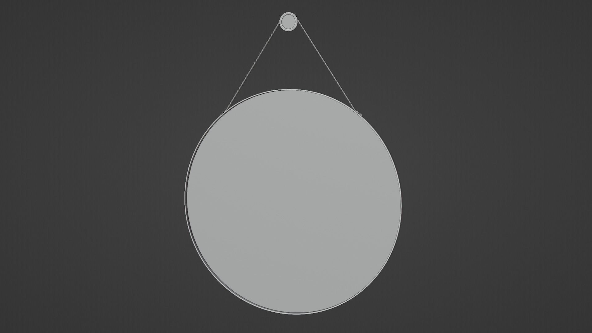 Modern mirror 1 3D model_1