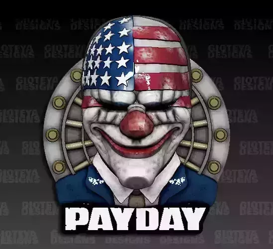 Payday - Dallas 3D model