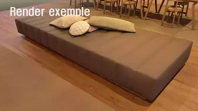 Moder sofa 2 3D model