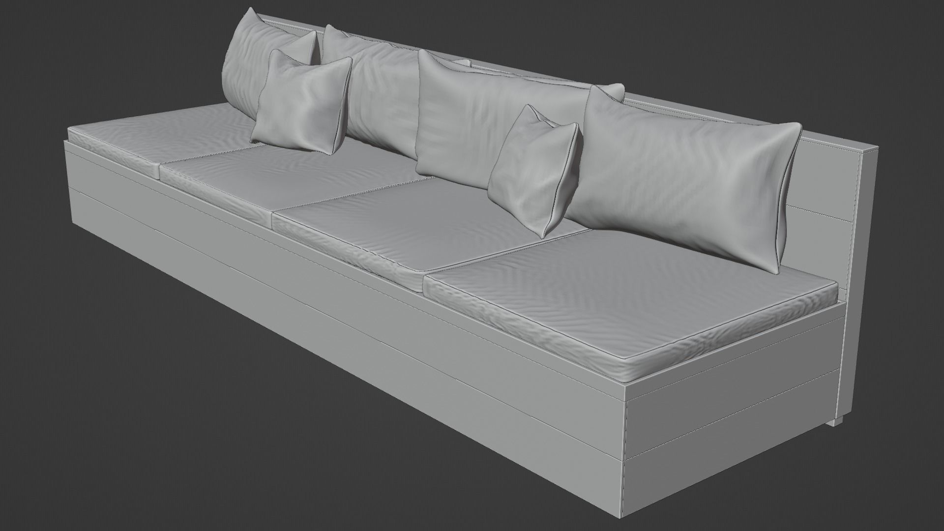Modern sofa 3 3D model_1