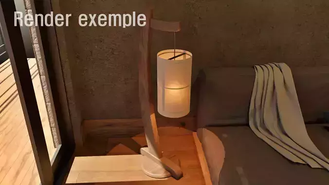 Modern standing light 1