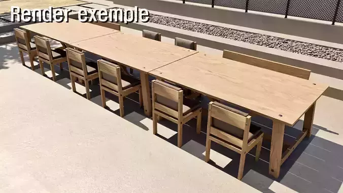 Outdoor table