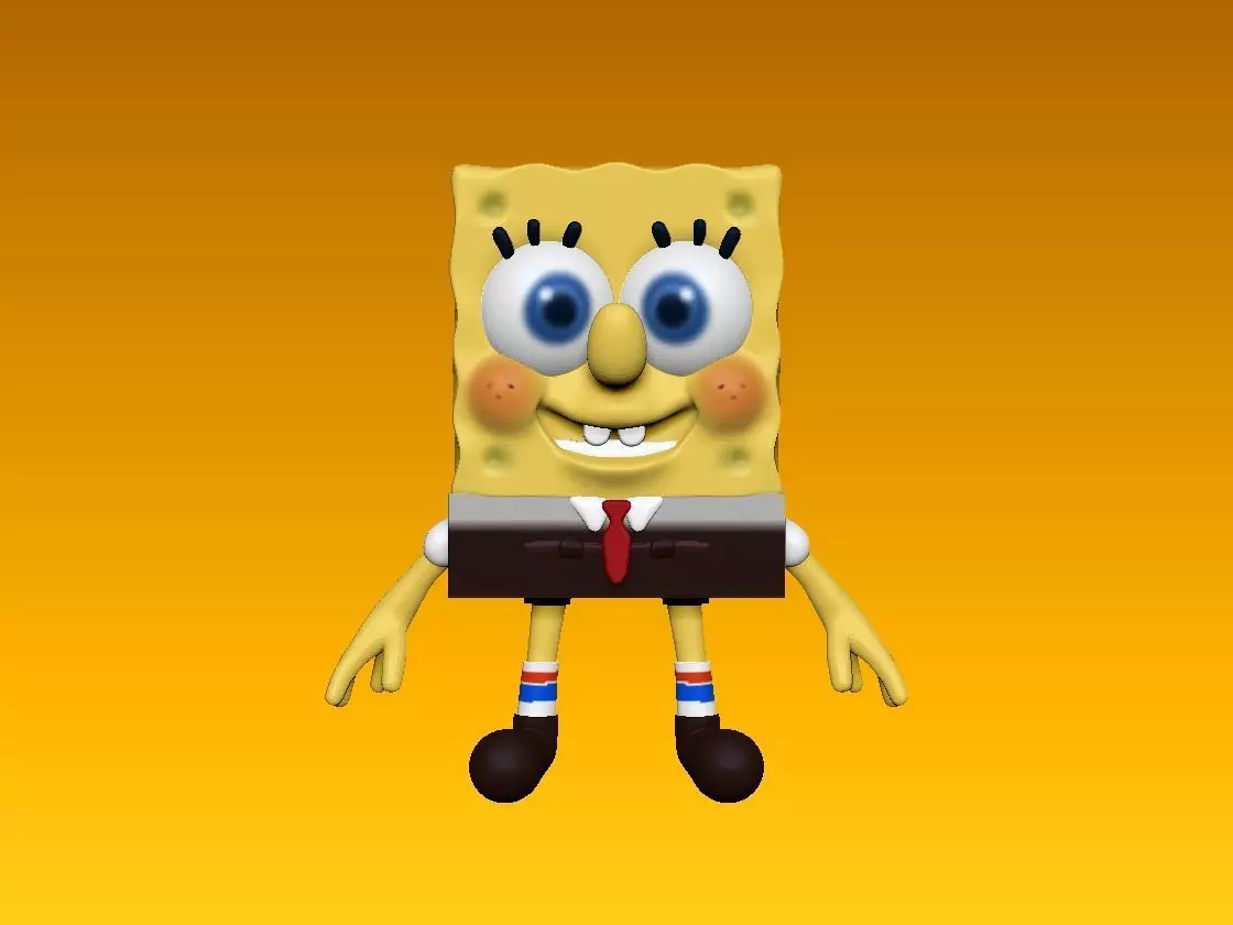 SpongeBob  3D model_0