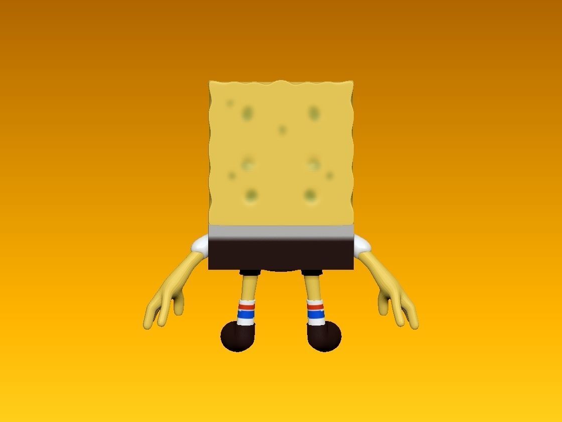 SpongeBob  3D model_4