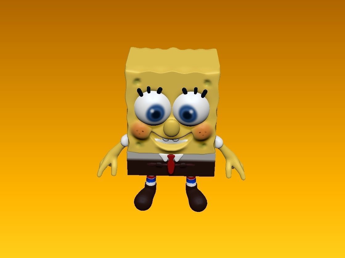 SpongeBob  3D model_5