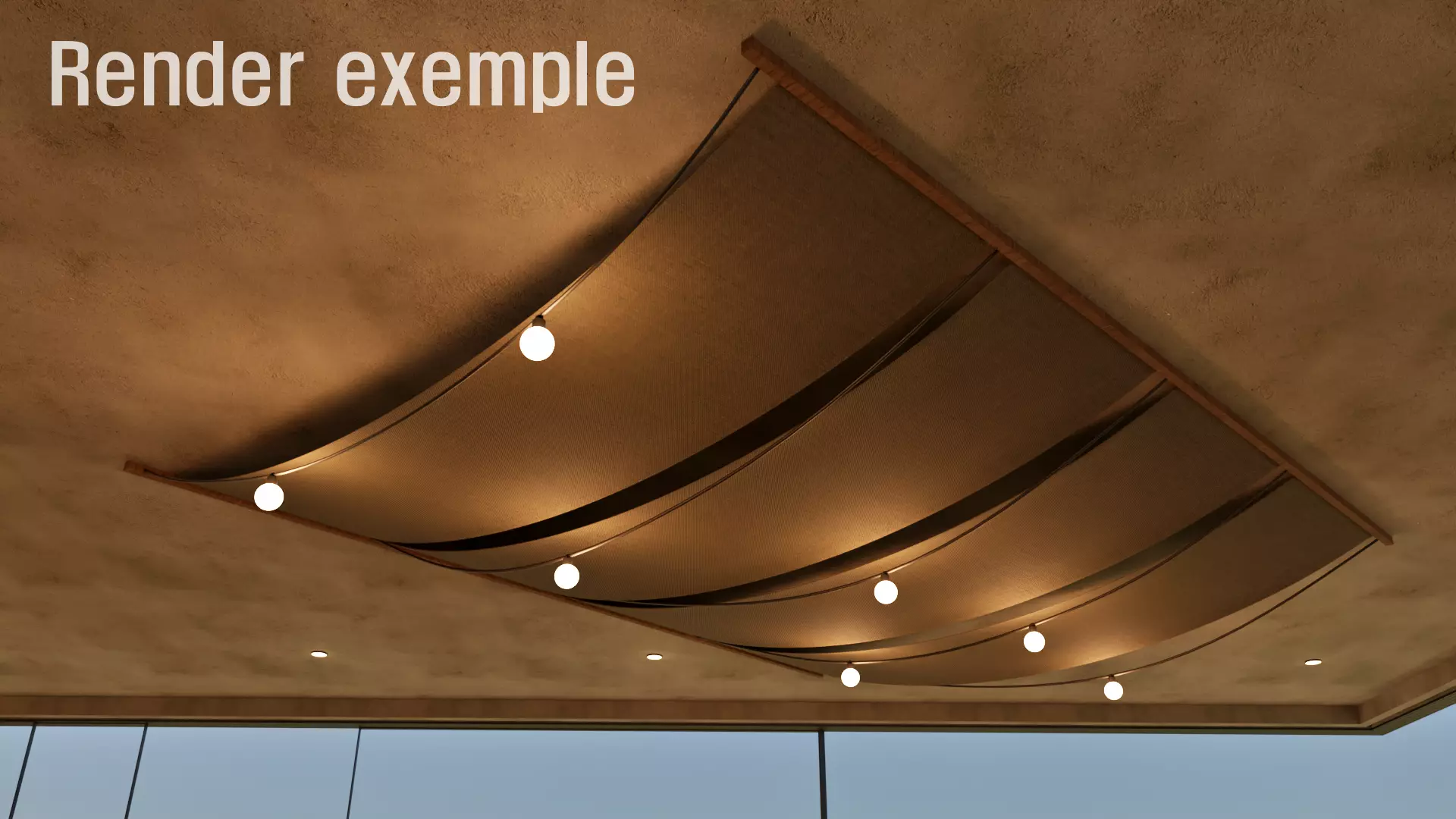 Pendant light 2 Free 3D model