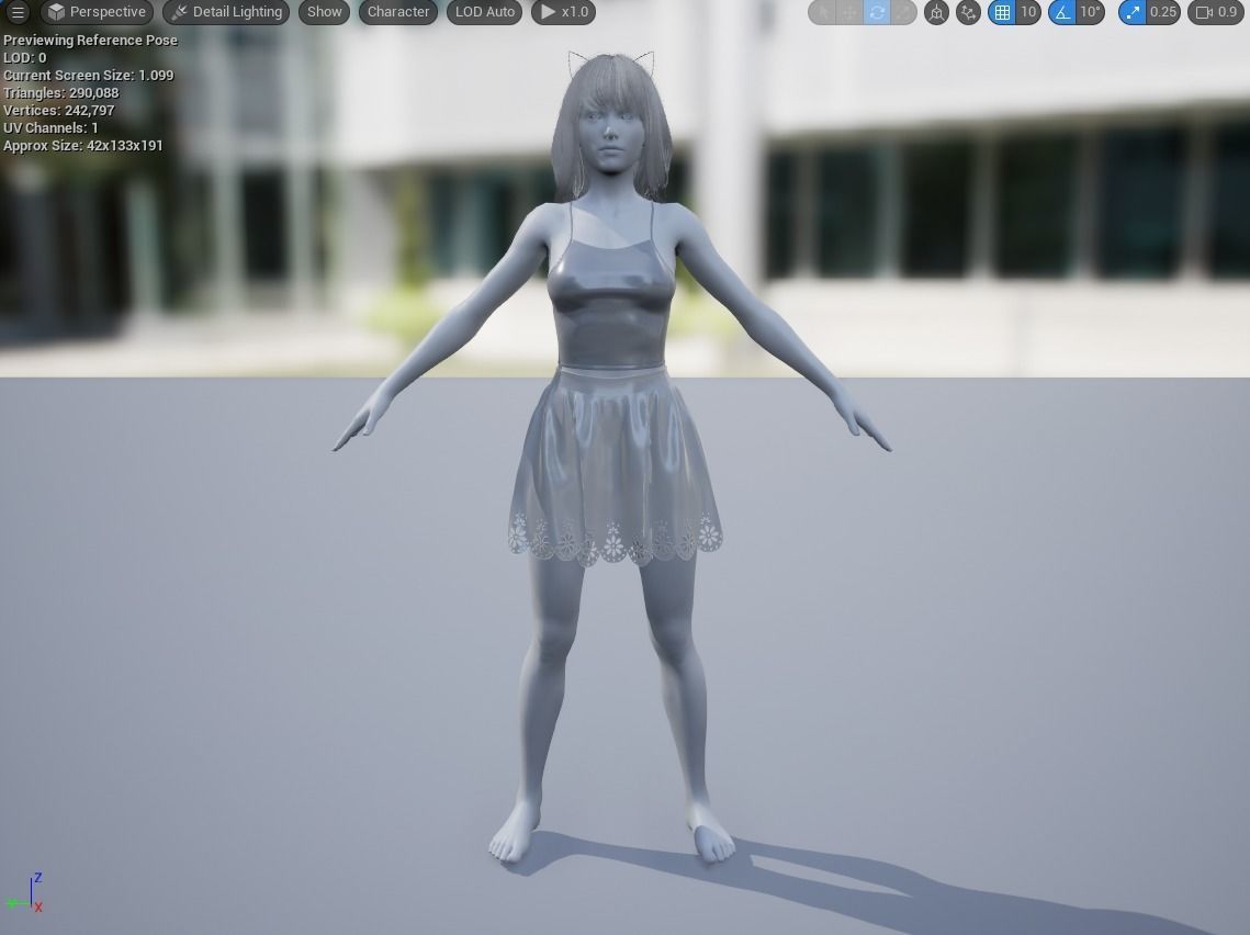 Game Ready Download Your Rigged Alisha Animated Model 3D model_8