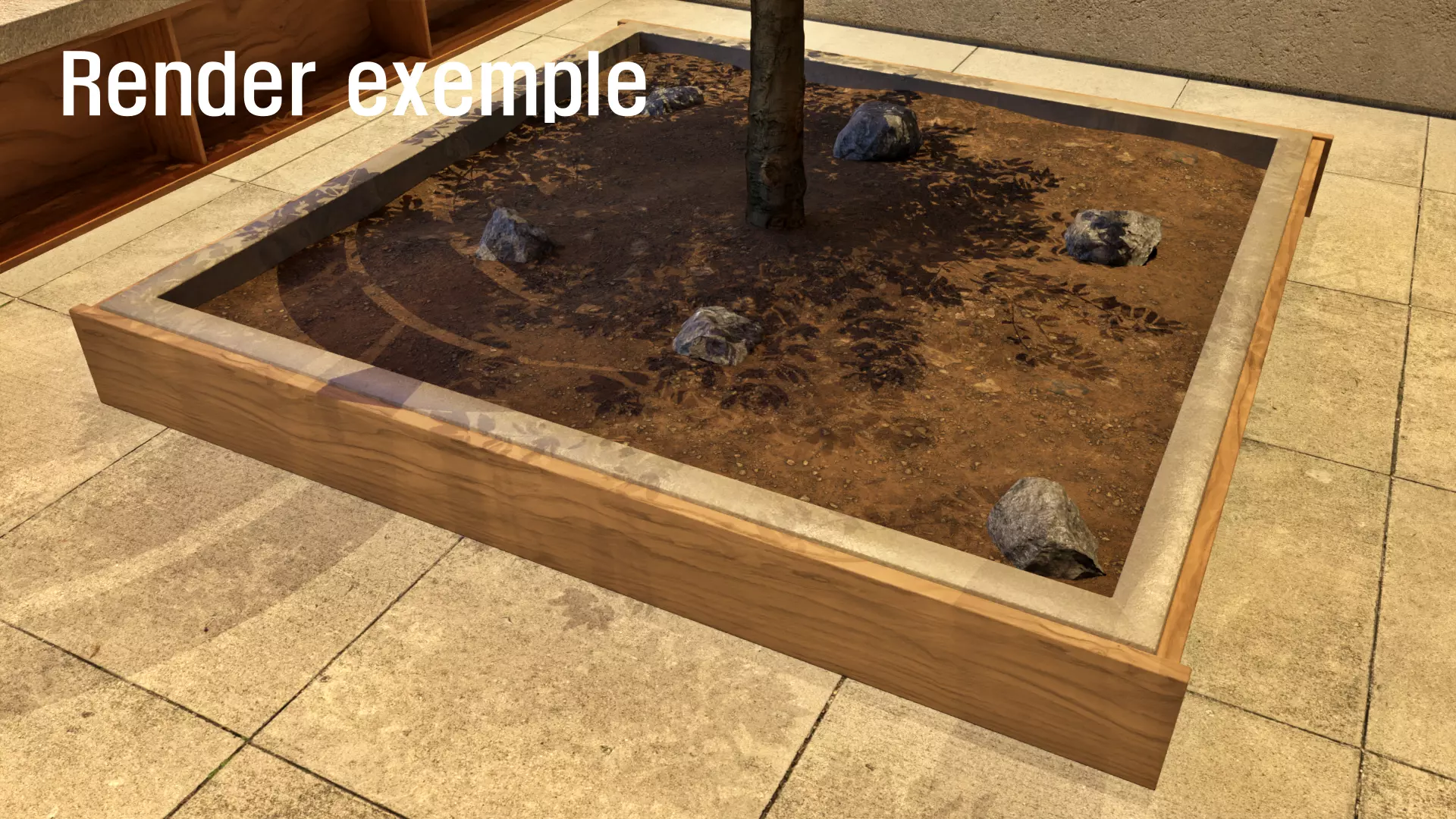 Plant placement Free 3D model