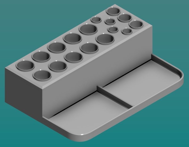 RC Tool Stand 01 3D print model_1