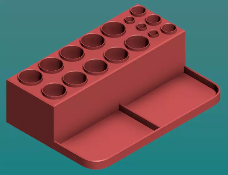 RC Tool Stand 02 3D print model_0