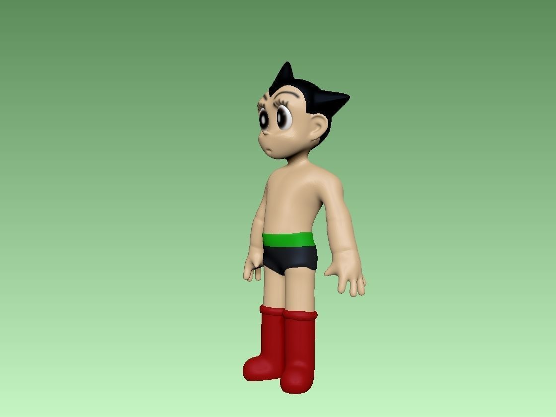 astro the robot 3D model_3