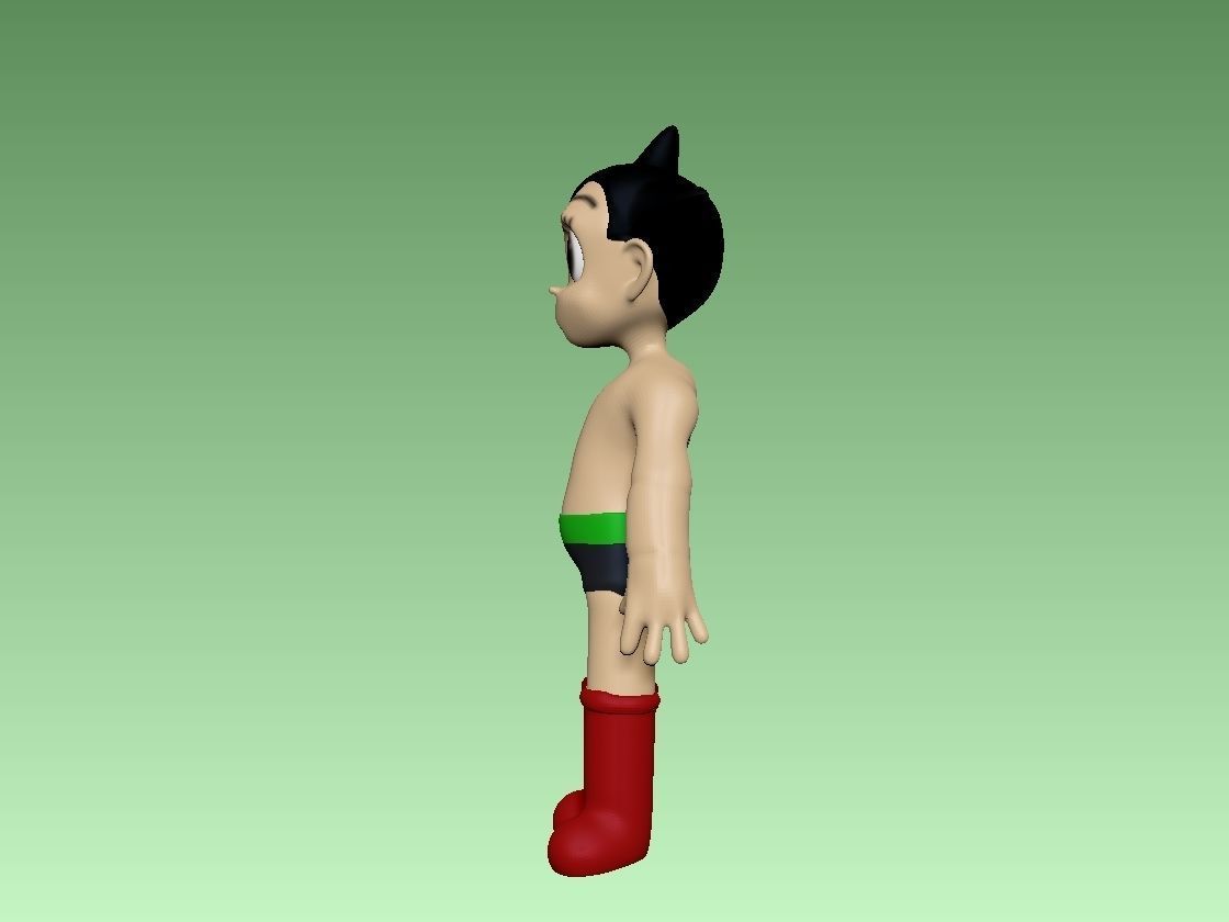 astro the robot 3D model_2
