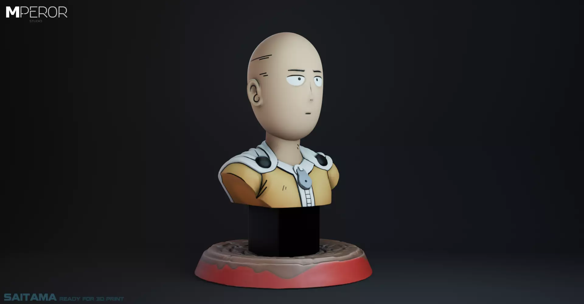 Saitama 3D print model