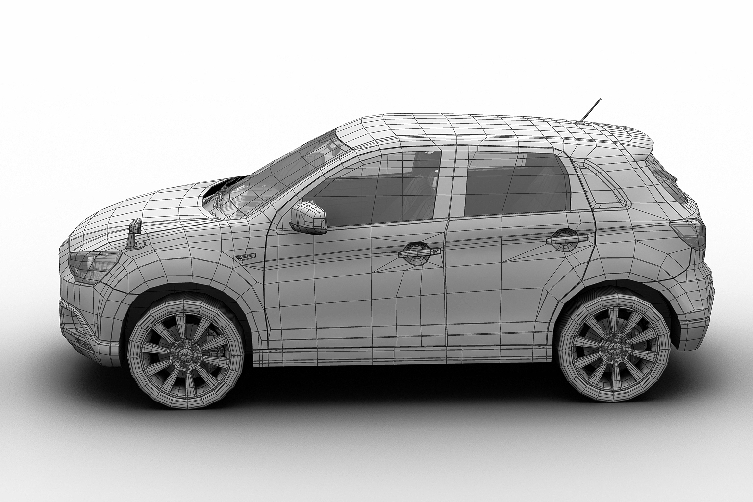 2011 Mitsubishi RVR 3D model_10