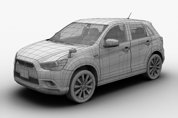 2011 Mitsubishi RVR 3D model_8
