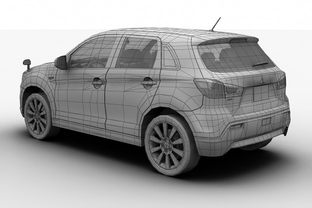 2011 Mitsubishi RVR 3D model_9