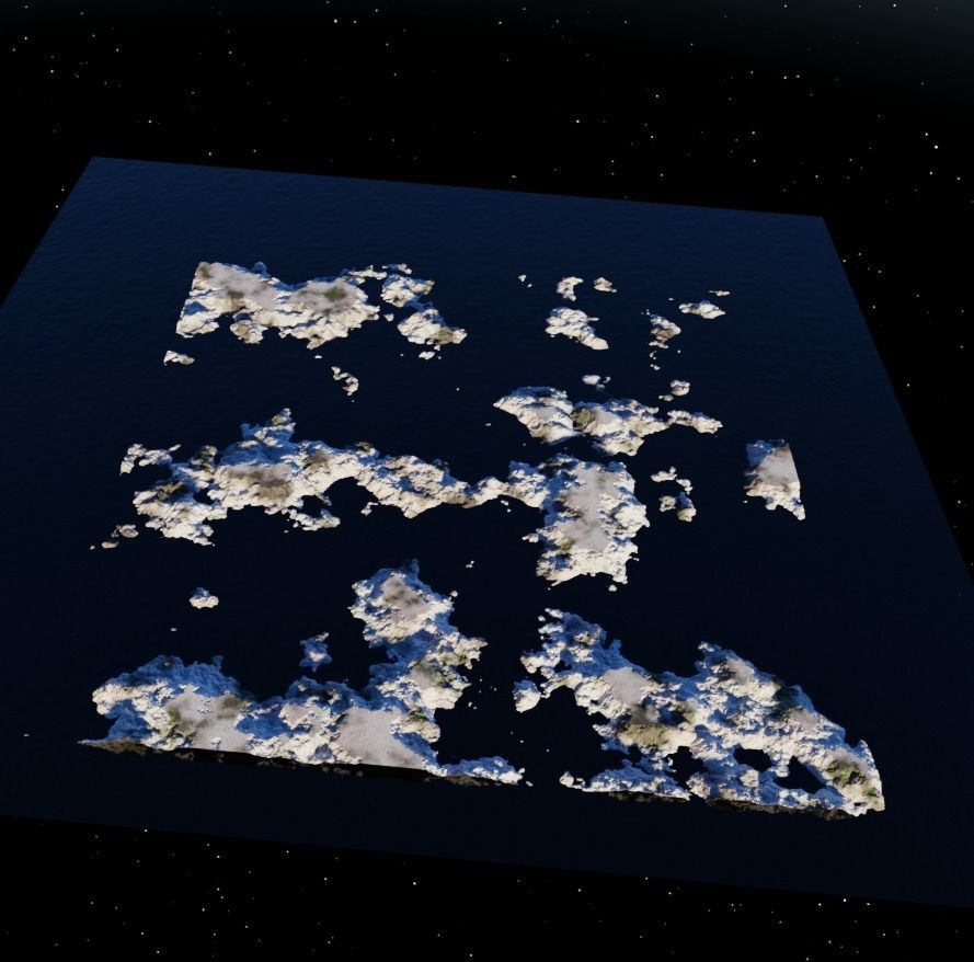 Arctic Landscape 3D model_2