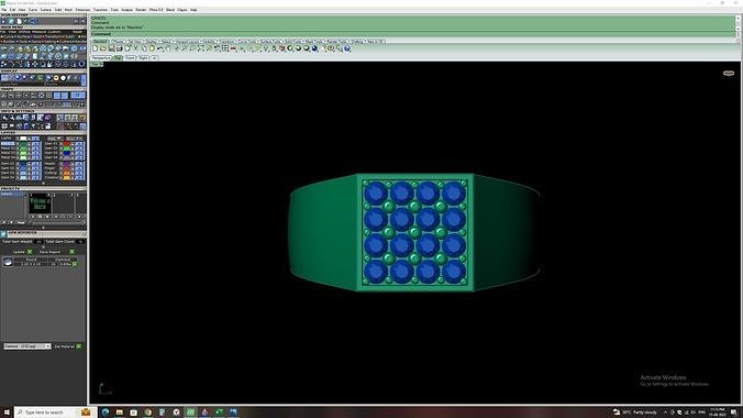 Men Diamond Ring Free 3D print model