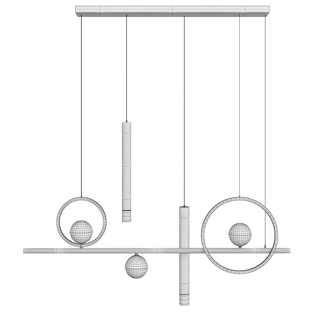 Scales Low-poly 3D model_2